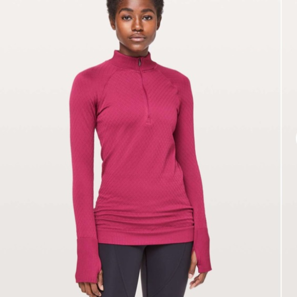 {Lululemon} Rest Less half zip pullover